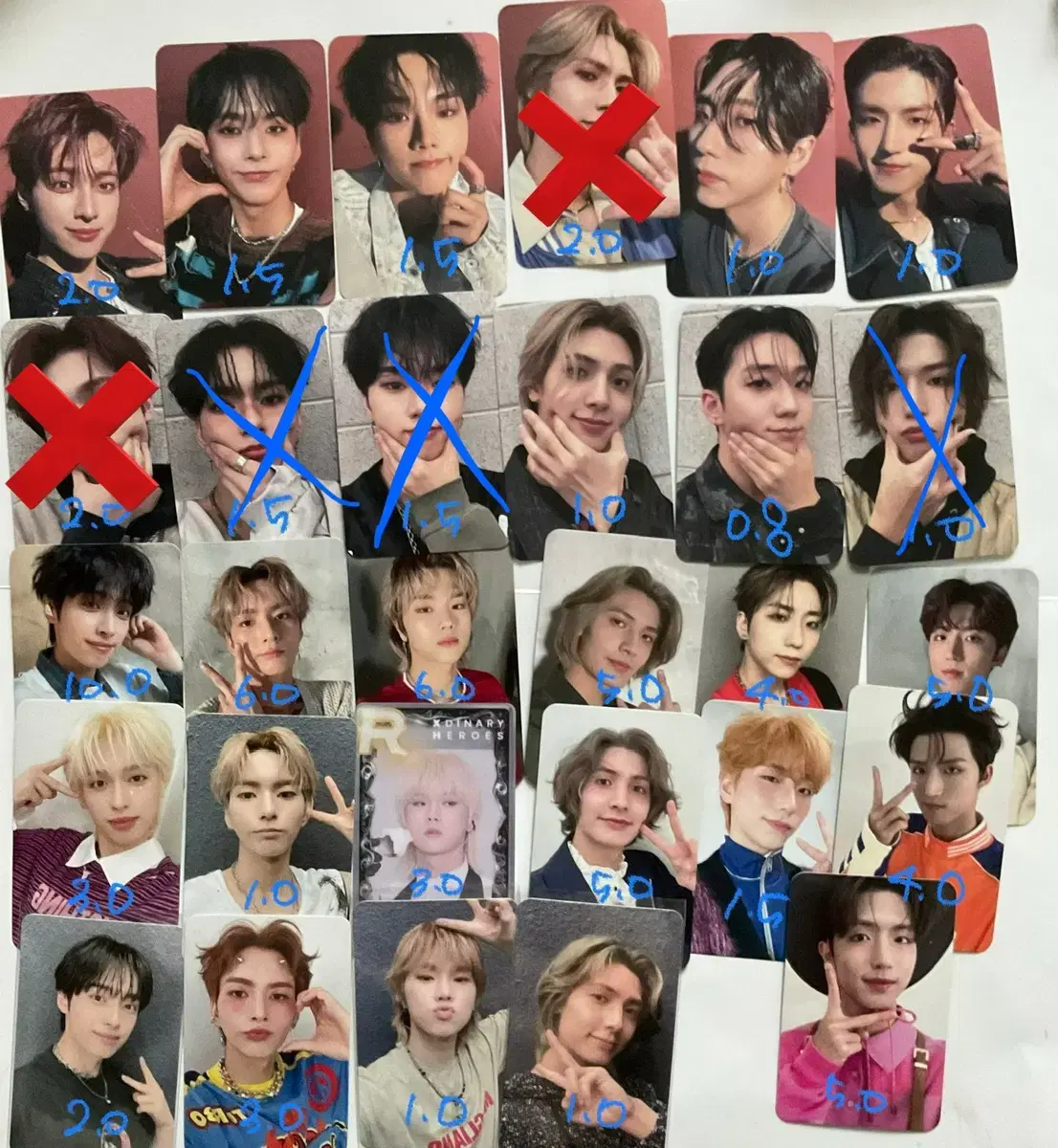 X-Dinary Heroes photocard Photocard unreleased photocard WTS