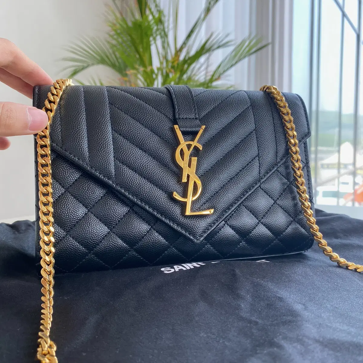 Yves Saint Laurent Envelope Crossbody Bag Small