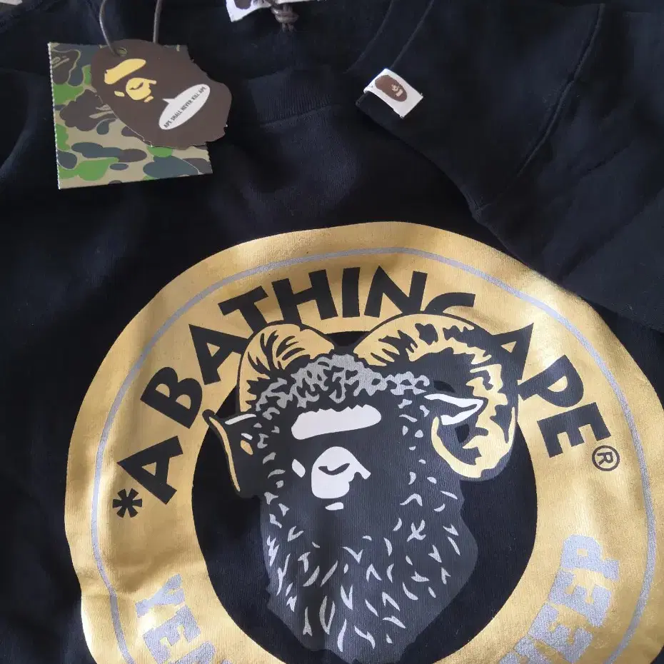 BAPE 베이프 롱슬리브 긴팔 티셔츠 XL 세트