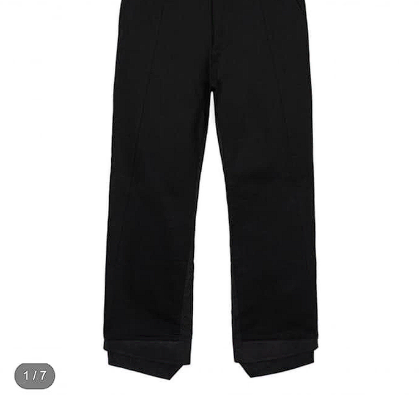 [1] xlim ep.2 04 Trousers black 엑슬림 바지