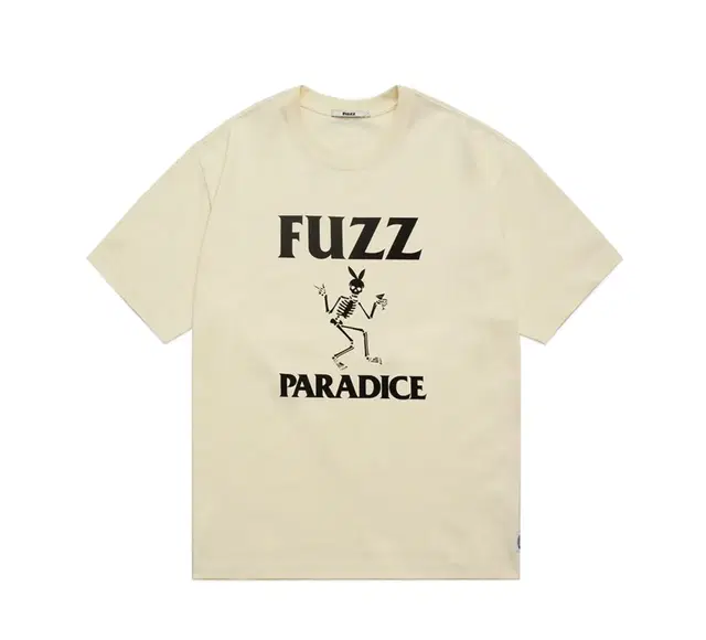 [L] FUZZ BUNNY BONE TEE cream 판매합니다!