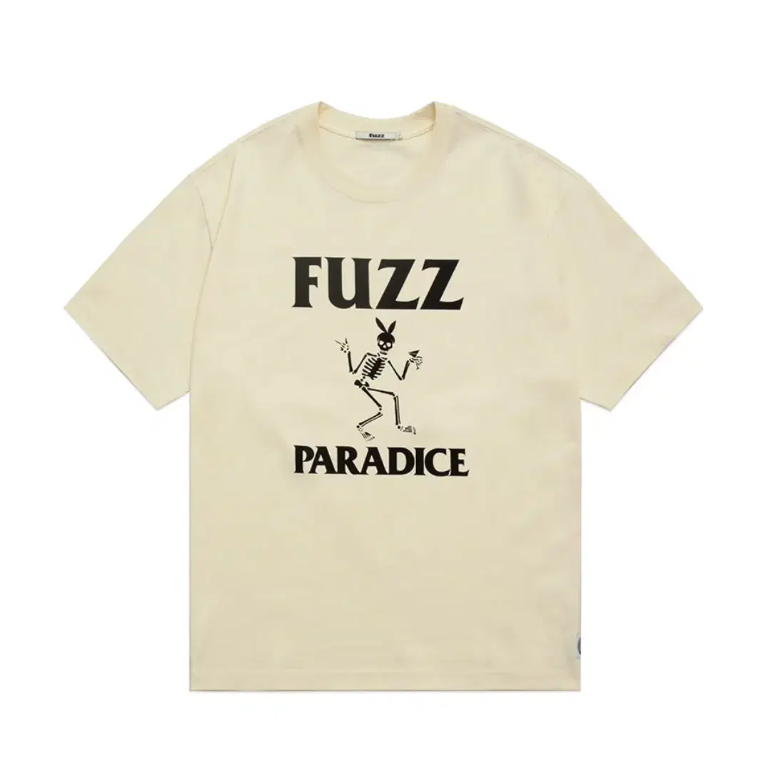 [L] FUZZ BUNNY BONE TEE cream 판매합니다!