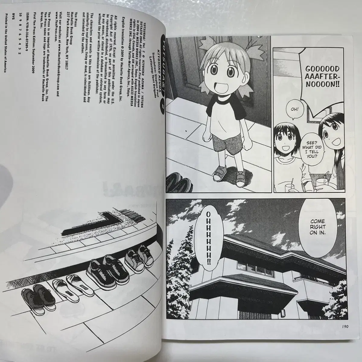 요츠바랑! 영어판 제2권 YOTSUBA&!