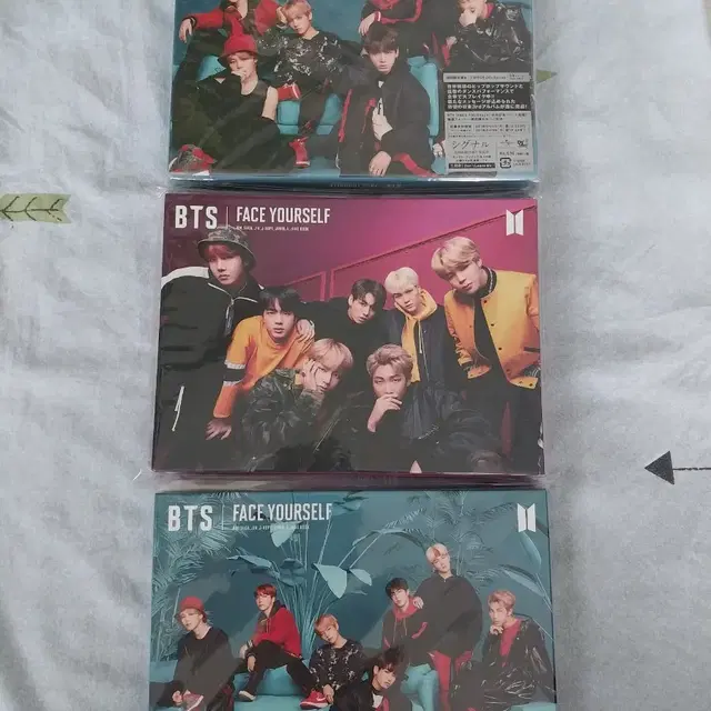 방탄 일본 앨범 dvd FACE YOURSELF 초회한정반A,B,C