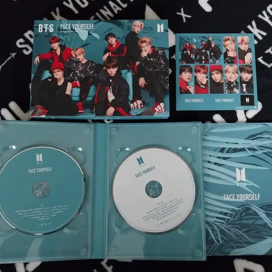 방탄 일본 앨범 dvd FACE YOURSELF 초회한정반A,B,C