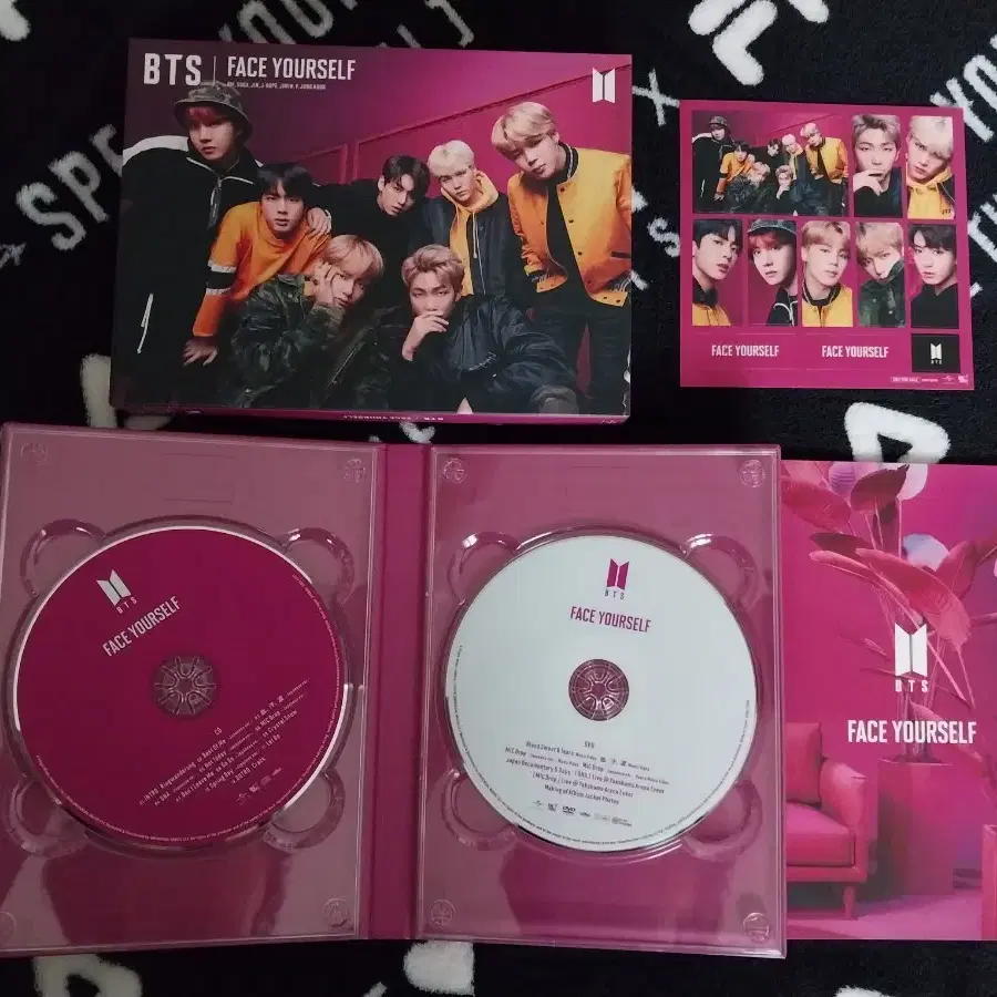 방탄 일본 앨범 dvd FACE YOURSELF 초회한정반A,B,C