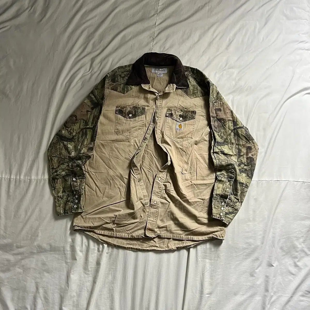 Vintage Calhart Realtree Workshirt Jacket