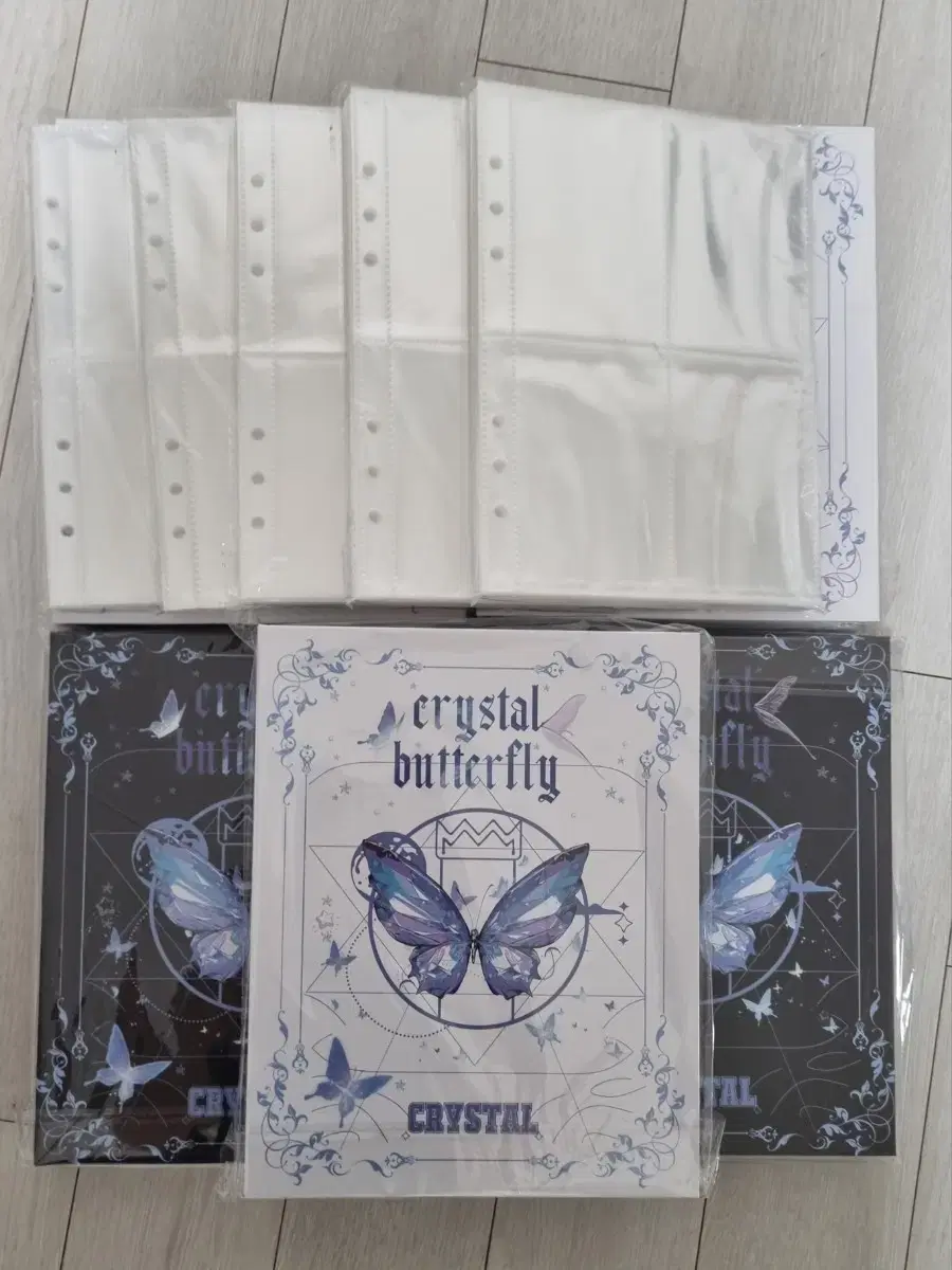 crystal butterfly 바인더 판매