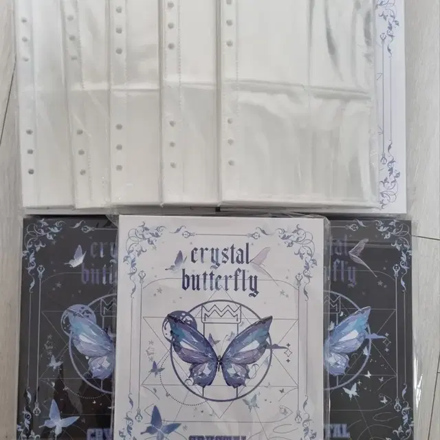 crystal butterfly 바인더 판매