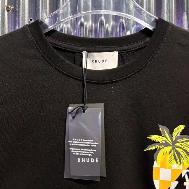 RHUDE 루드 프린팅 반팔티 (국내 L) T666