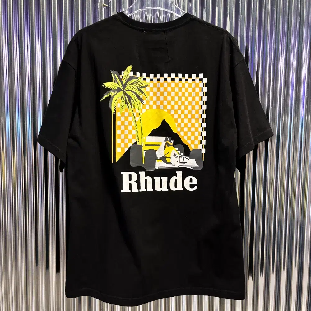 RHUDE 루드 프린팅 반팔티 (국내 L) T666