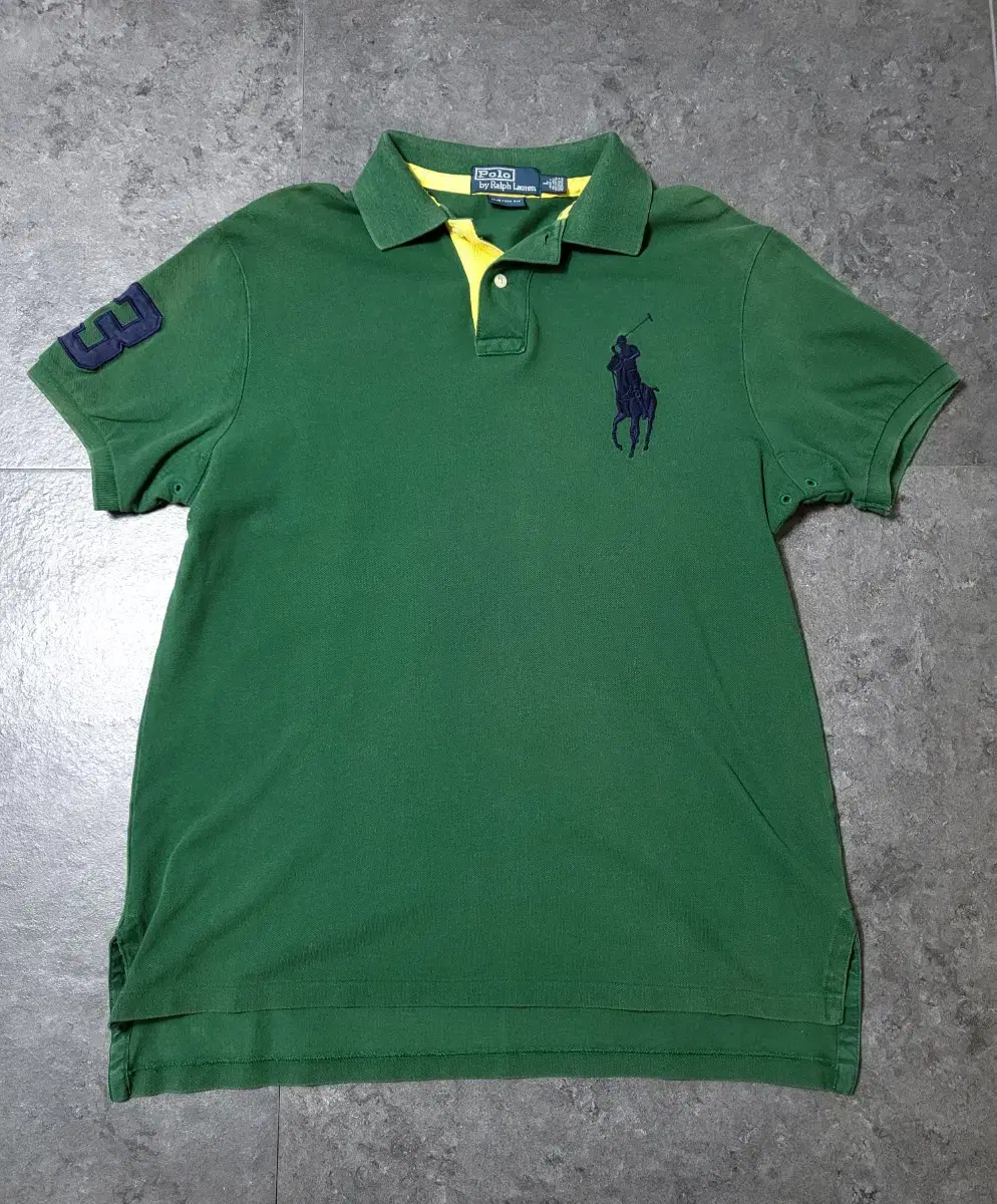 Vintage 9 Polo Ralph Lauren Big Pony Karati Polo Tee Pique Tee