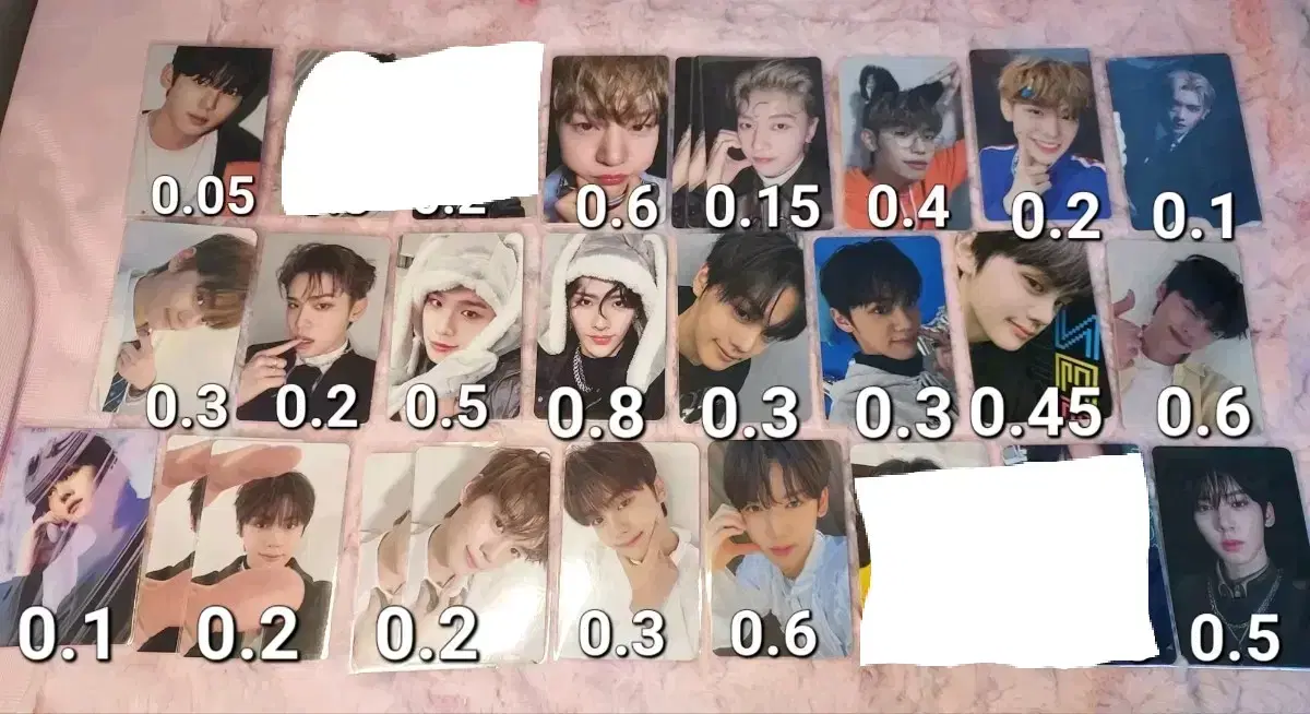 Zerobaseone photocard wts zb1 Melting Point Youth in the Shade CGV Bunny Blanket