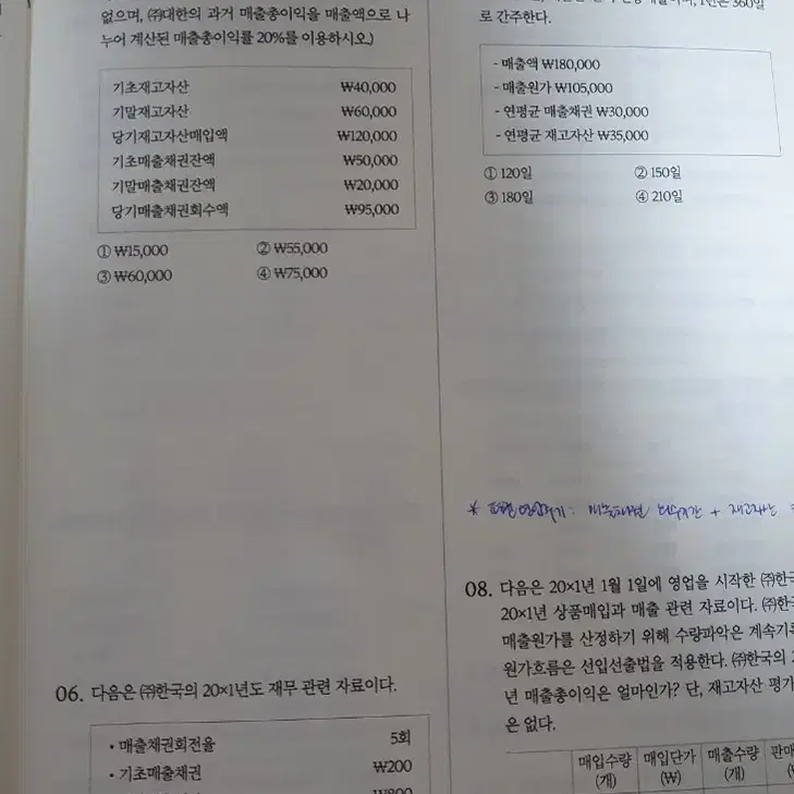 2023 김용재 공무원 회계학 진도별 모의고사