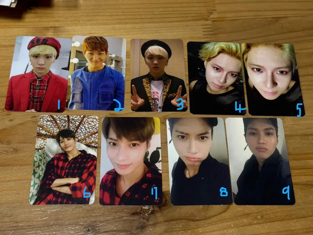 SHINee album photocard/unpublished photocard I'm transferring (adjusting the amount for one week only)