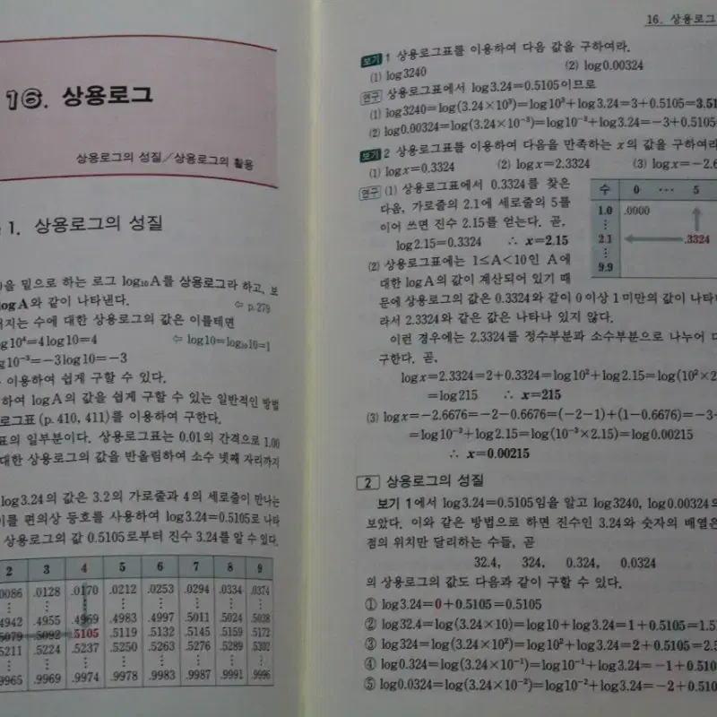 수학의정석(기본편) 수학2 명품 수학학습 서적을 5000원에 싸게 !