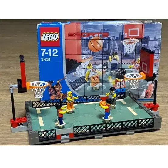 [LEGO] 올드레고 3431 NBA 스트릿 농구 빈티지 스포츠 레고