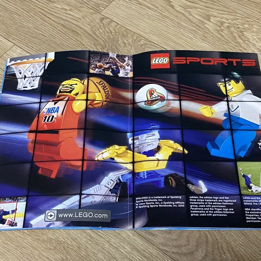 [LEGO] 올드레고 3431 NBA 스트릿 농구 빈티지 스포츠 레고