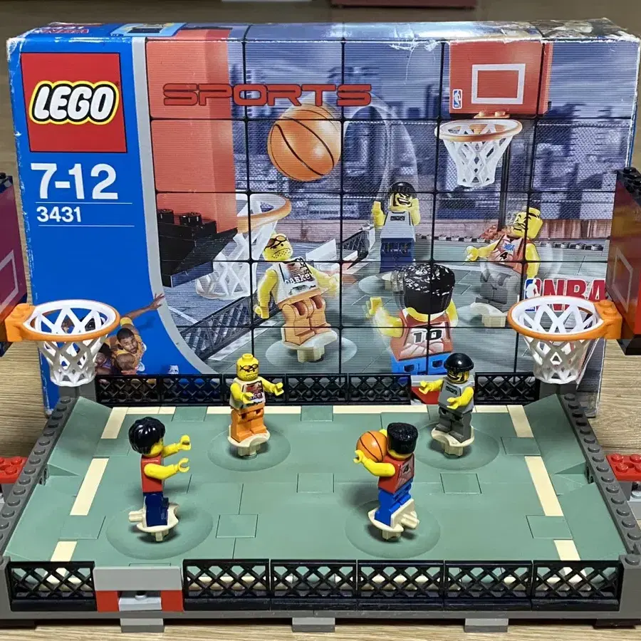 [LEGO] 올드레고 3431 NBA 스트릿 농구 빈티지 스포츠 레고