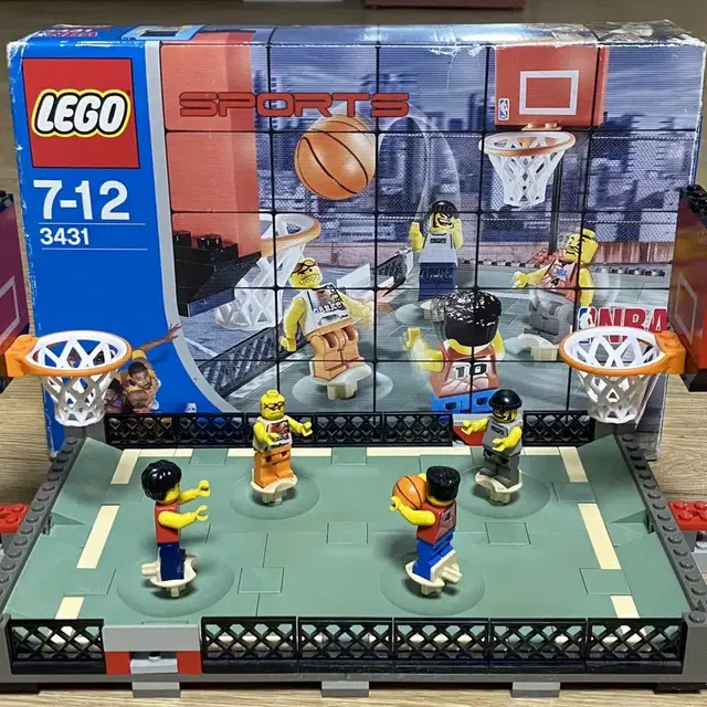 [LEGO] 올드레고 3431 NBA 스트릿 농구 빈티지 스포츠 레고