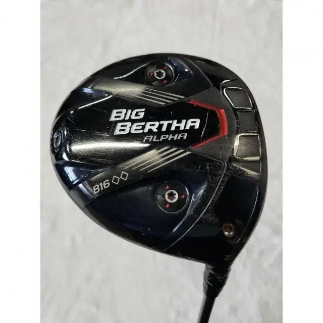 Used Callaway Big Bertha Alpha 816 Men's Golf Driver Shaft S 9 degree