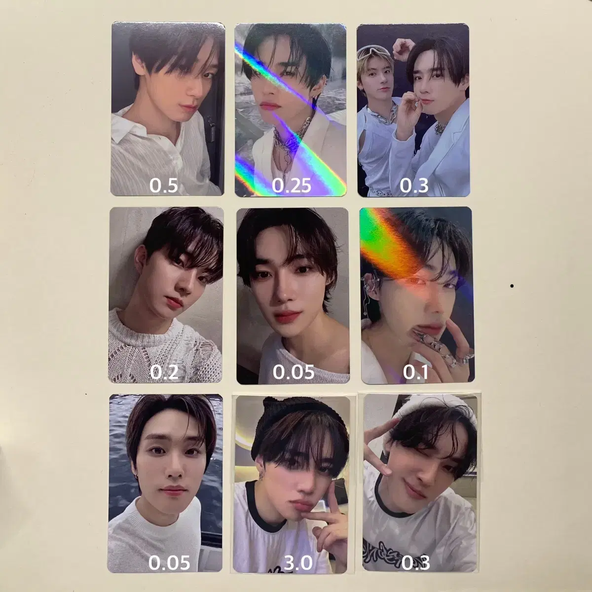 The Boyz pop up photocard Training Welcome Memory kit tc The Butler Unreleased Photocard