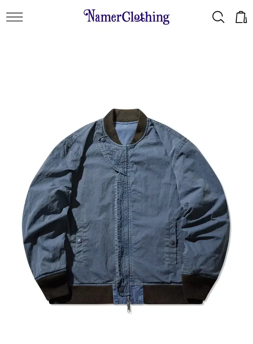 네이머클로딩 PIGMENT FLIGHT JACKET TYPE MA-1