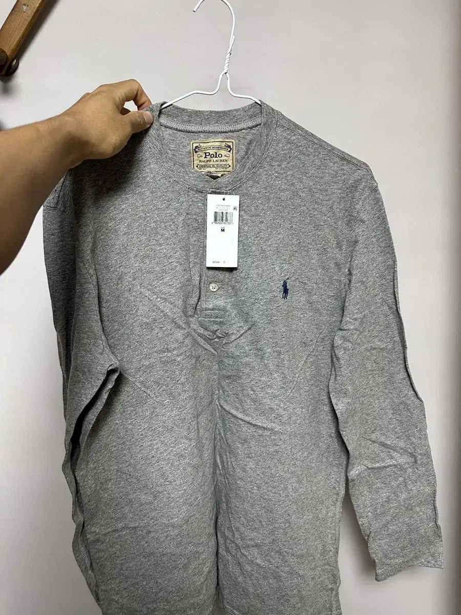 m 폴로랄프로렌 classic 1 grey htr