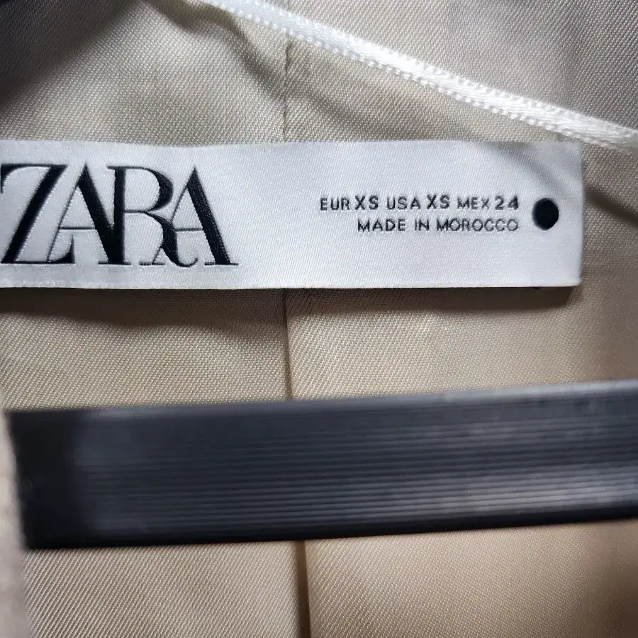 ZARA 자라 베이지 오트밀 여성자켓 xs