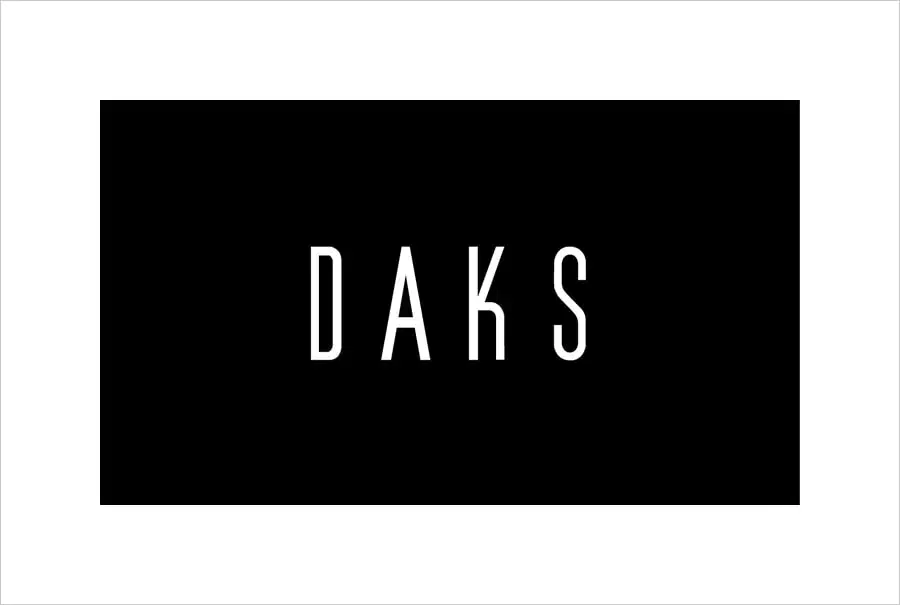 DAKS Men's Daks Wool Basic Pants