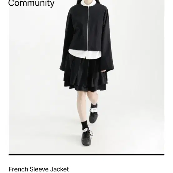 유노이아  French Sleeve Jacket