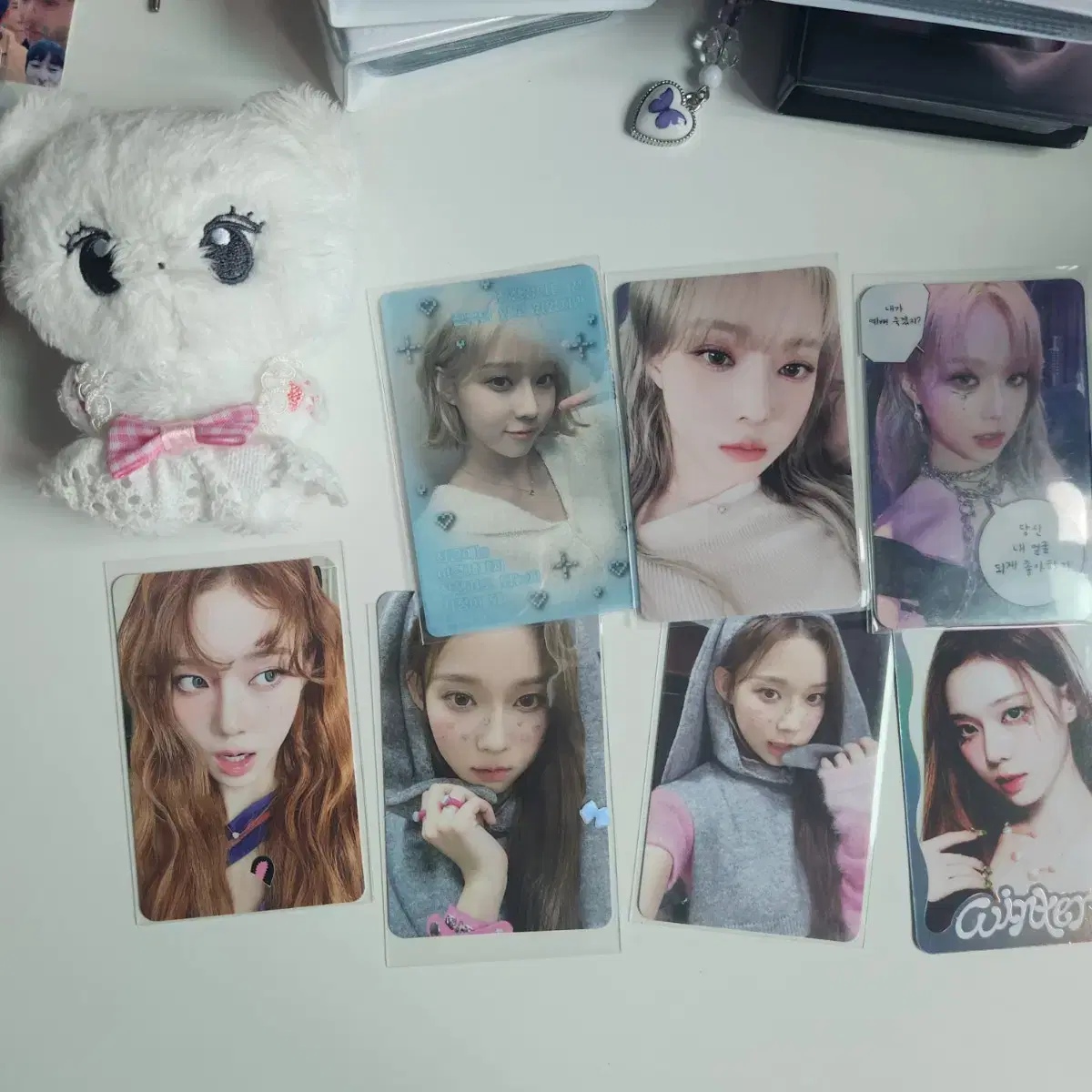 aespa winter photocard doll wts per karina ningning giselle