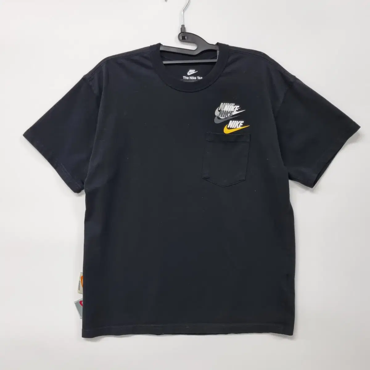 711-Nike short sleeve 4 swoosh logo black size 95