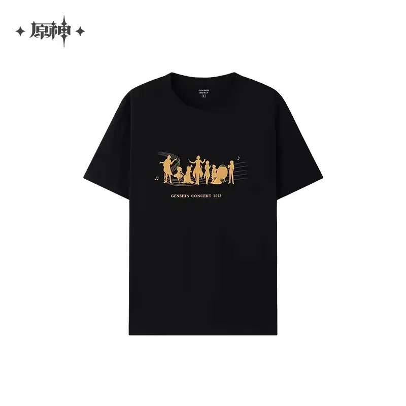 Genshin Impact Concert Short Sleeve T-Shirt(L)Sells