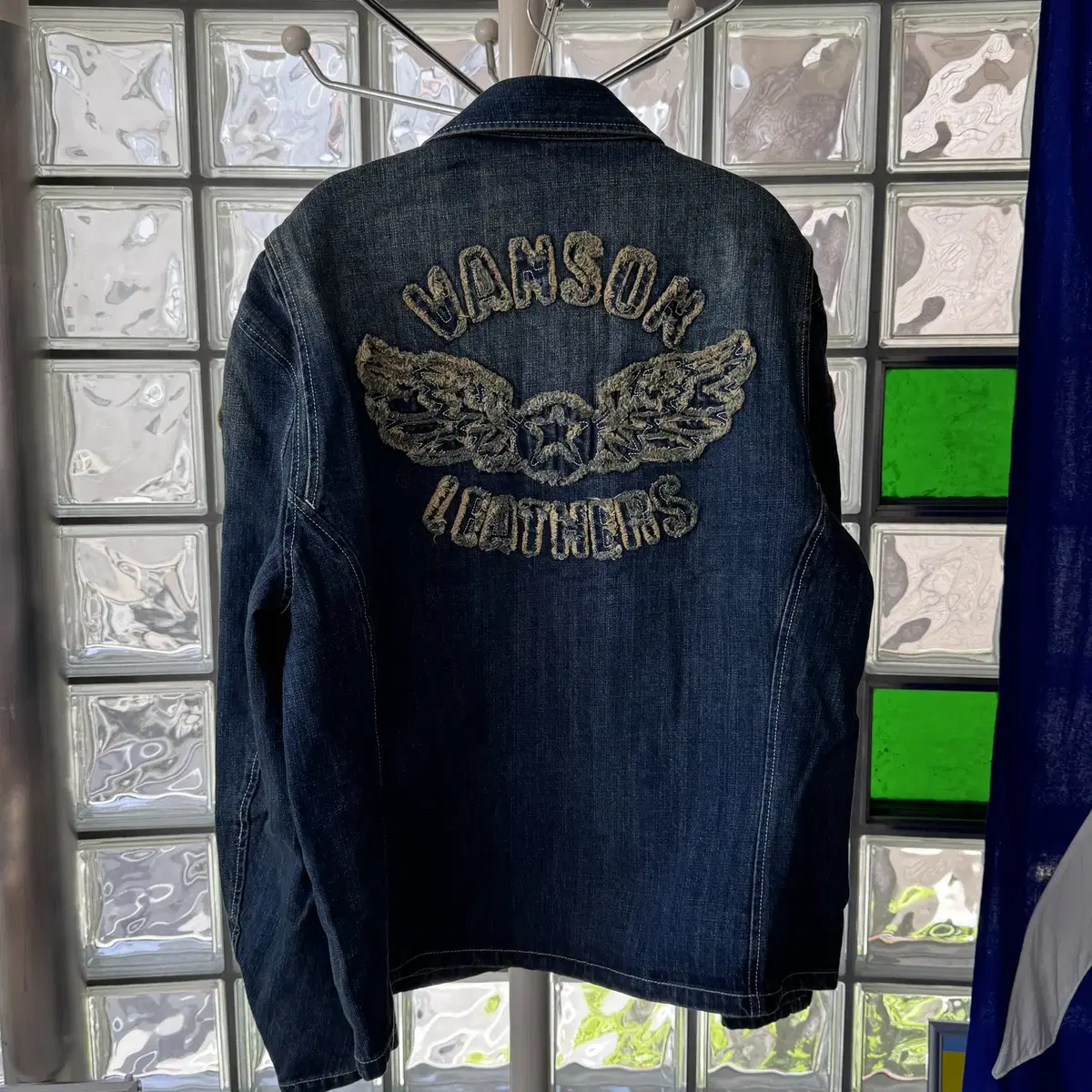 밴슨 데님 라이더 자켓 vanson denim riders jacket