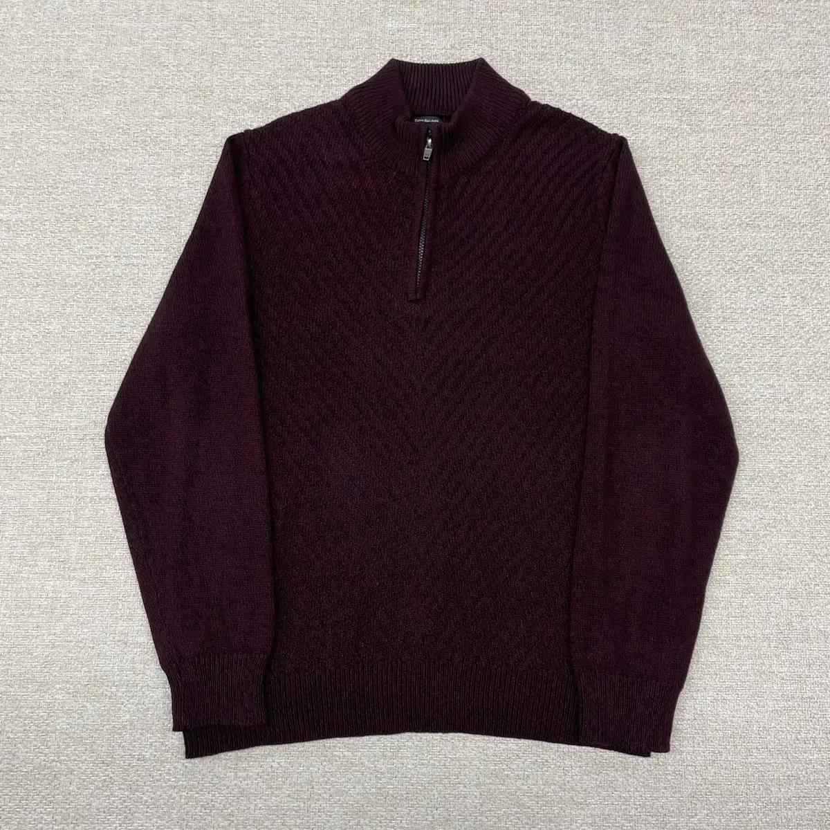 Calvin Klein Zip-Up Knit