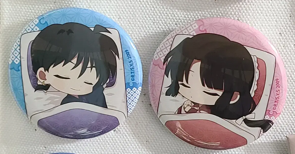 Inuyasha - Maitreya/Sango can badge