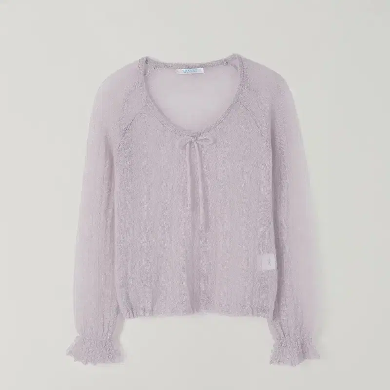 타낫 모헤어 레이스 니트 라벤더 (T/T Mohair lace knit)