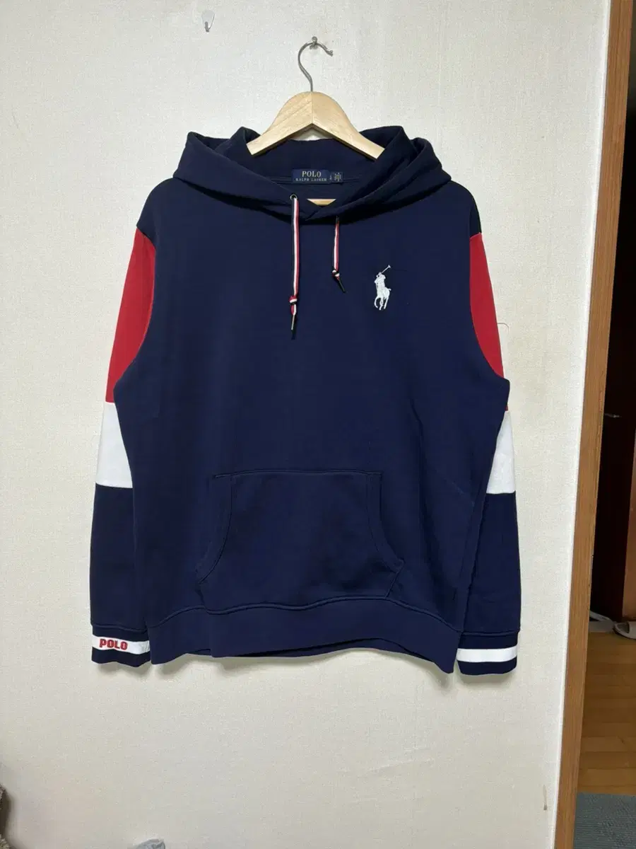 Last year's new polo brushed hoodie