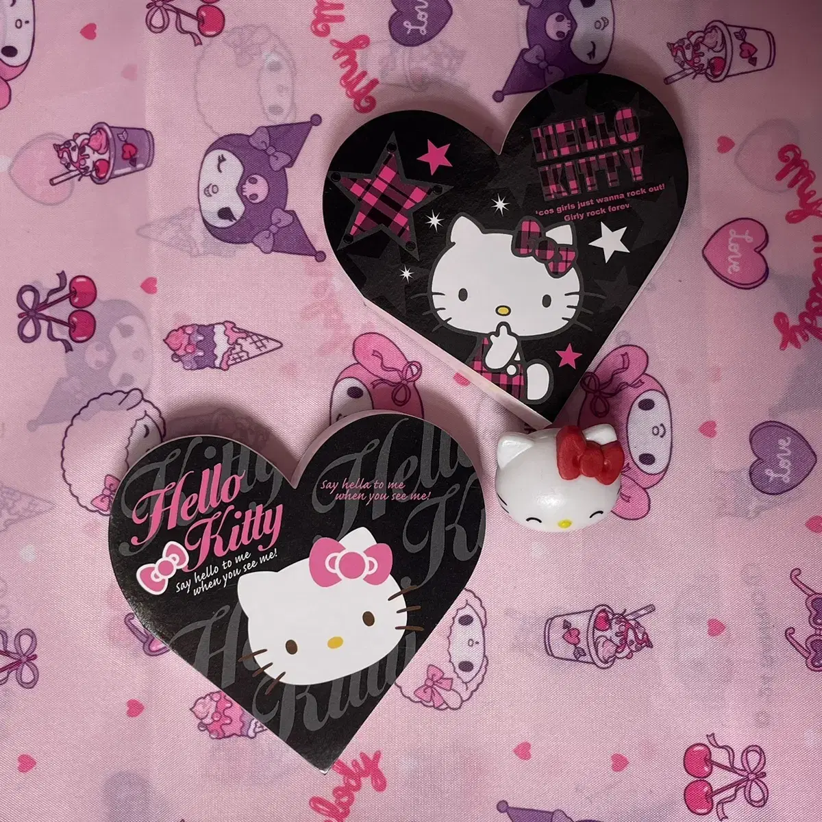 (Old-fashioned expression) 2010 Classic Kitty Memo Tteokme Hello Kitty