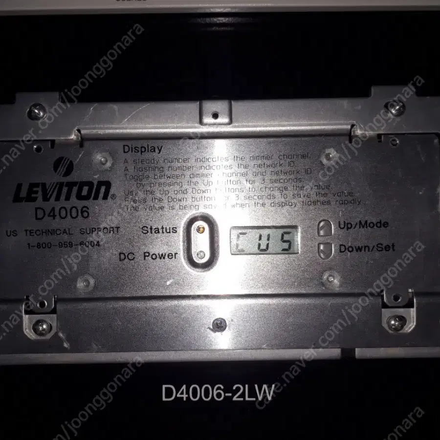 LEVITON D4006-1LW 120V DIMMER