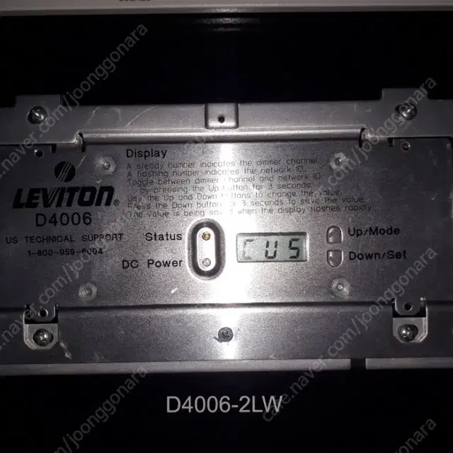 LEVITON D4006-1LW 120V DIMMER