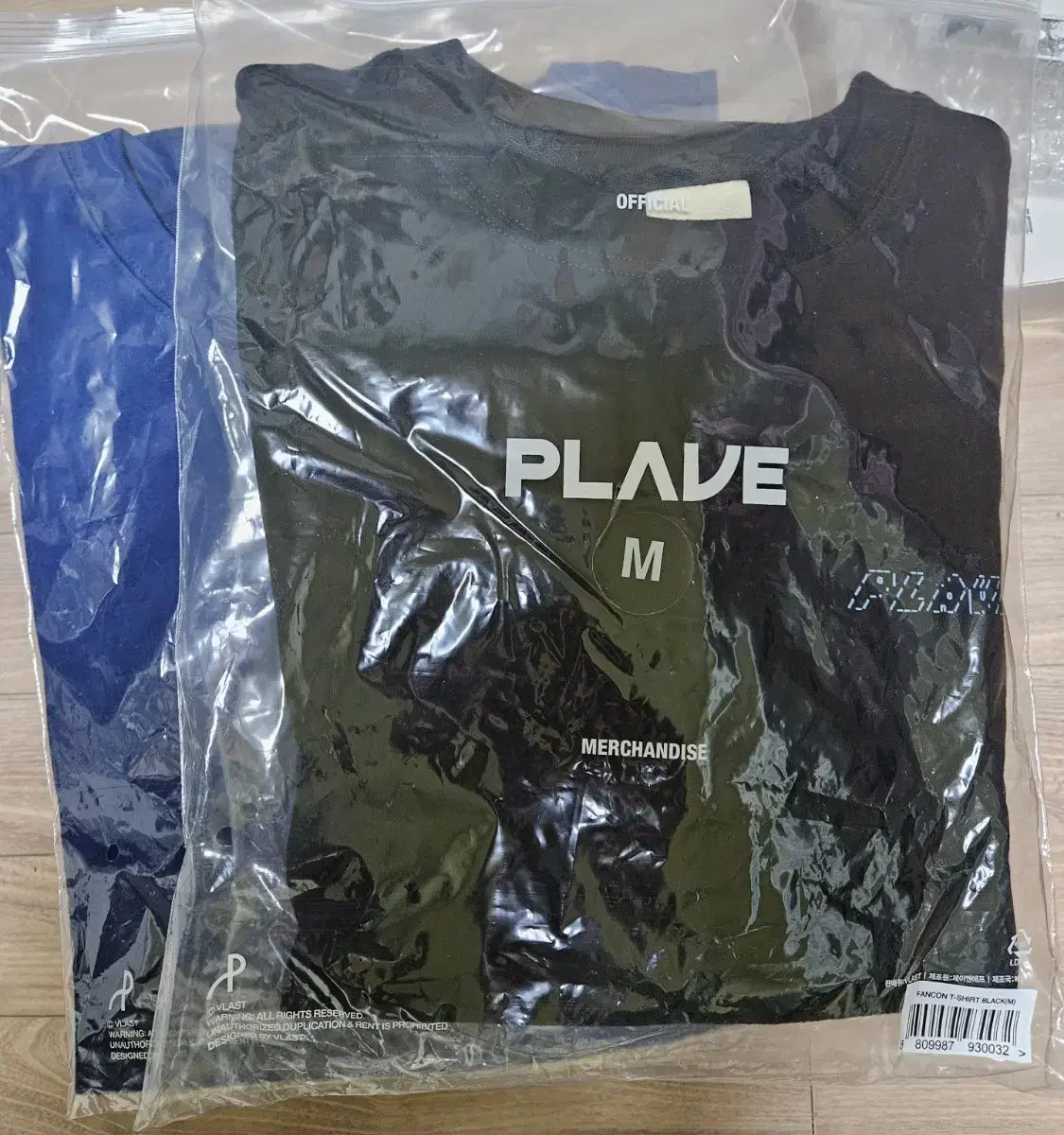 Dumo)Plave Concert MD T-shirt Black Navy M L