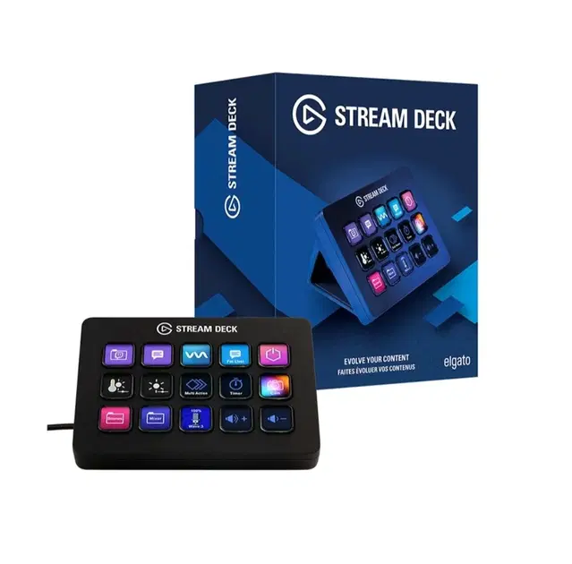 엘가토 STREAM DECK MK 2 LCD버튼 원터치 제어 인터페이스