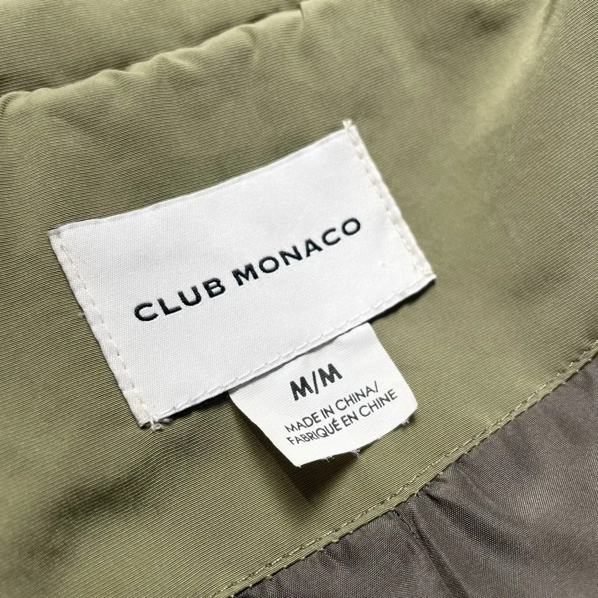 CLUB MONACO 클럽모나코 여성 오버핏 패디드 퀄팅 자켓 코트