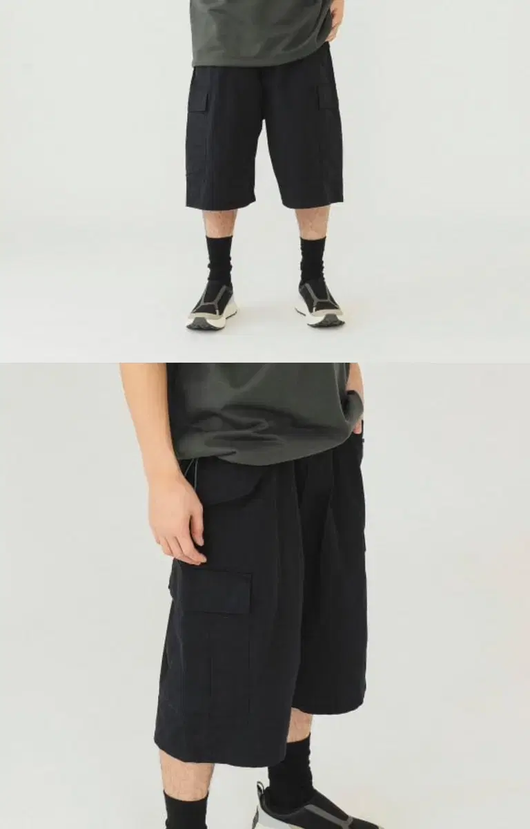 BEAMS BEAMS Big 6-Pocket Cargo Shorts