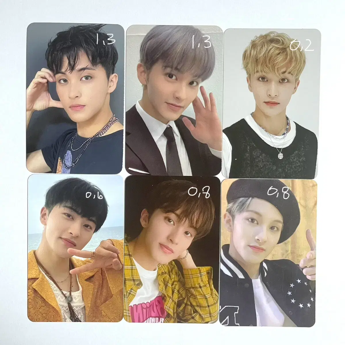 엔시티 마크 포카 양도(2021시그포토팩,베레모,istj후즈팬)