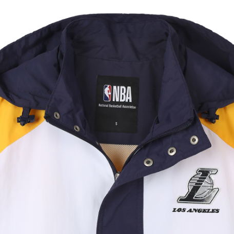 NBA LA레이커스 컬러 블록 아노락 N201JP205P