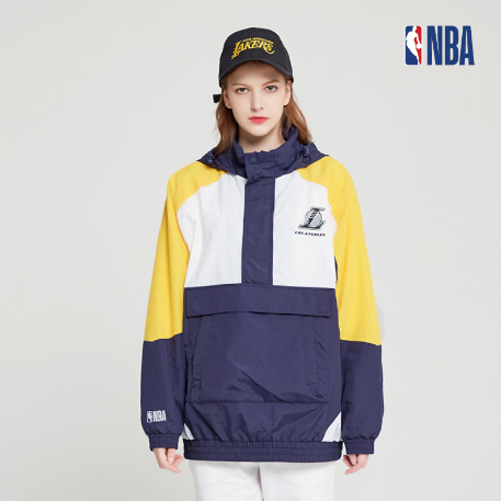 NBA LA레이커스 컬러 블록 아노락 N201JP205P