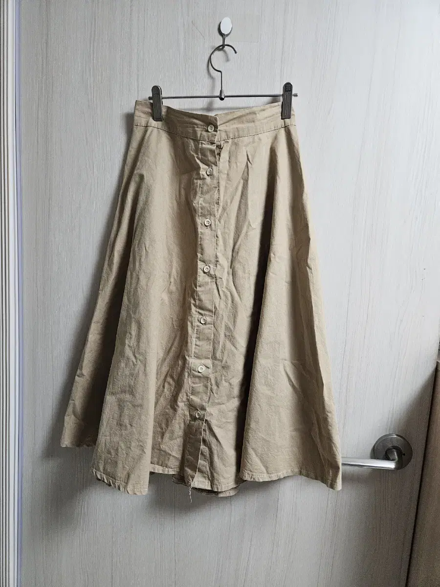 Beige skirt